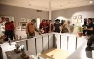 دومین بازار آثار هنری در خانه هنرمندان