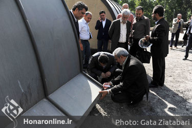 بازدید معاون امور هنری از روند بهسازی موزه هنرهای معاصر تهران