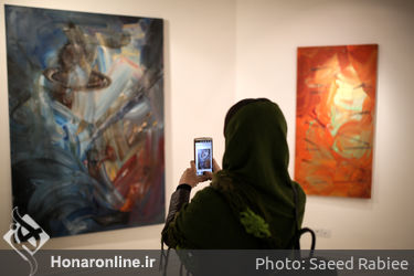 افتتاحیه نمایشگاه نقاشی های سعید رفیعی منفرد در گالری ساربان
