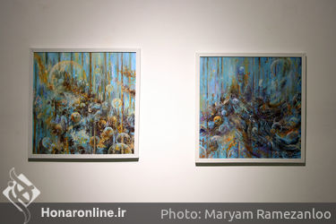نمایشگاه نقاشی پریسا رحمانی در گالری نگر