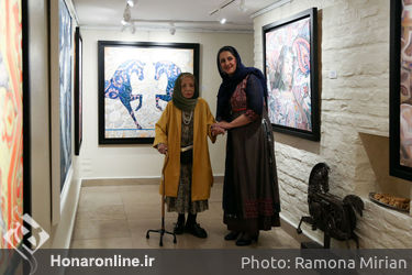 نمایشگاه نقاشی تارا بهبهانی در گالری گلستان