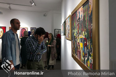 نمایشگاه گروهی نقاشی  در گالری سایه
