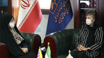 NLAI director Ashraf Borujerdi, Australian Ambassador Lyndall Sachs meet in Tehran 