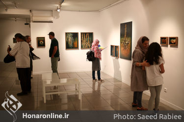 نمایشگاه نقاشی مینا فشنگچی در گالری ویستا