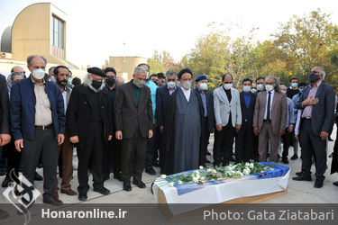 تشییع پیکر «ایران درّودی» در موزه هنرهای معاصر تهران