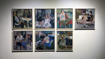 A Solo Exhibition by Zohreh Hatamipour in Asr Gallery