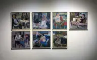 A Solo Exhibition by Zohreh Hatamipour in Asr Gallery