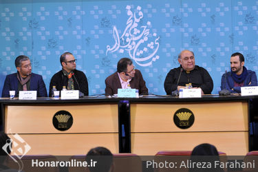 نشست خبری فیلم سینمایی کوپال در روز چهارم سی و پنجمین جشنواره فیلم فجر در مرکز همایش های برج میلاد (11)