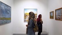 نمایشگاه نقاشی های سعید امدادیان در گالری هور 