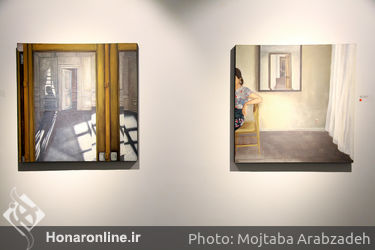 نمایشگاه نقاشی‌های نیلوفر وجدانی در گالری شیرین