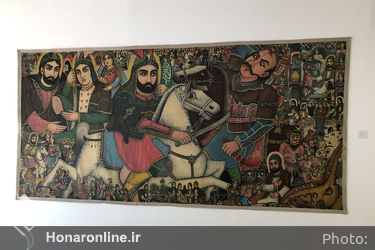 نمایشگاه "نقاشى قهوه‌خانه" در گالری مهرسان
