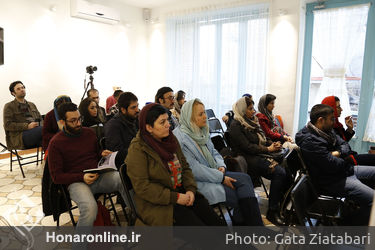 ششمین روز نشست "هفته هنر تیر " در کافه گودو یاس