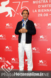 03 Alexandre Desplat attends _The Sisters Brothers_ photocall during the 75th Venice Film Festival