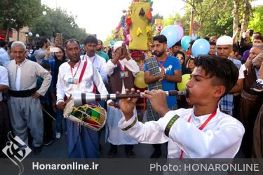 آغاز چهاردهمین جشنواره تئاتر خیابانی مریوان