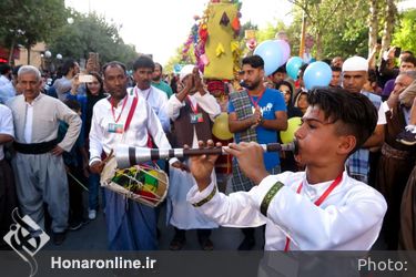 آغاز چهاردهمین جشنواره تئاتر خیابانی مریوان