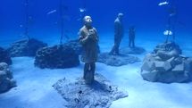 تصاویر | قبرس صاحب نخستین موزه تندیس‌های زیرآبی دنیا می‌شود