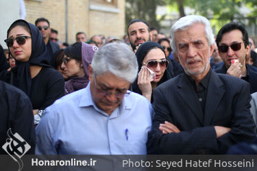 تشییع پیکر سید ضیاءالدین دری از خانه سینما