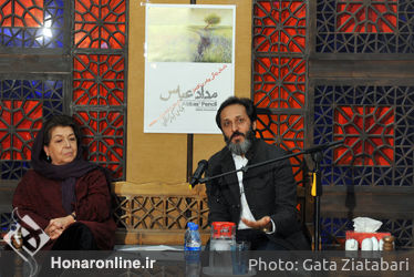 نشست خبری نمایشگاه "مداد عباس" در موسسه توسعه هنرهای معاصر