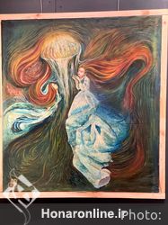 نمایشگاه آثار نقاشی زهرا محمدی با عنوان «راز در عمق» در گالری زرنا