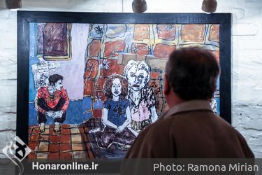 نمایشگاه نقاشی‌های آسیه رمضانی در گالری گلستان