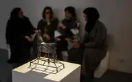 نمایشگاه آثار حجم مهدی رنگچی در گالری اعتماد 2