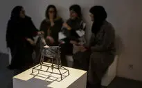 نمایشگاه آثار حجم مهدی رنگچی در گالری اعتماد 2