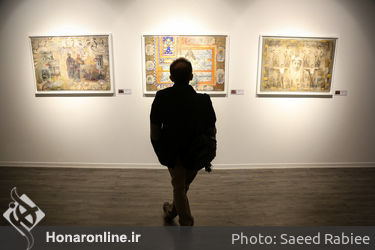 نمایشگاه نقاشی ناصر پلنگی و لباس بهنود جواهرپور در گالری آریانا 