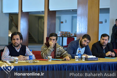 نشست خبری نمایش غبار در تالار وحدت 