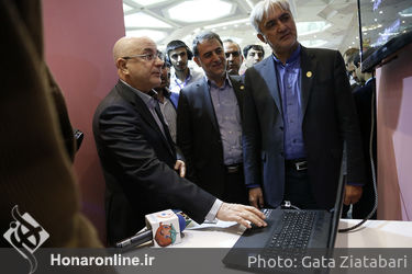 حضور علی مرادخانی در یازدهمین نمایشگاه بین‌المللی رسانه‌های دیجیتال 