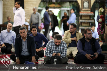 مراسم ختم زنده‌یاد استاد پرویز بهرام در مسجد بلال