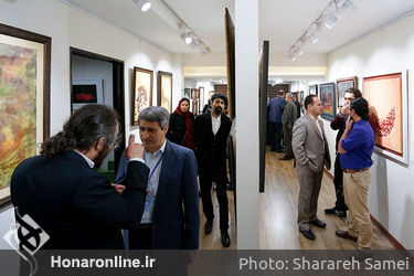 نمایشگاه گروهی نقاشی‌خط و خوشنویسی در نگارخانه بهارک