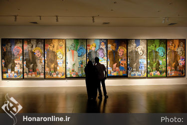  نمایشگاه آثار خسرو حسن‌زاده در گالری ایرانشهر