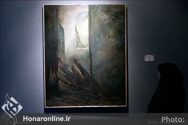 رونمایی از آثار عاشورایی حسن روح الامین در موزه هنرهای معاصر‎ تهران