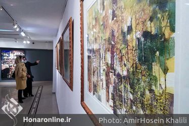 نمایشگاه آثار زنده یاد جمال‌الدین خرمی نژاد در گالری شکوه
