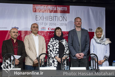 کنفرانس مطبوعاتی نمایشگاه عکسهای خبری جهان در فرهنگسرای نیاوران 