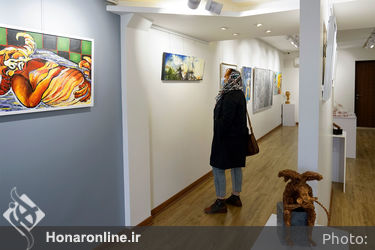 نمایشگاه گروهی نقاشی در نگارخانه بهارک
