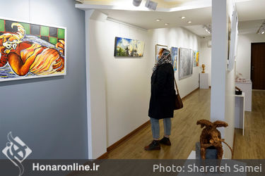 نمایشگاه گروهی نقاشی در نگارخانه بهارک