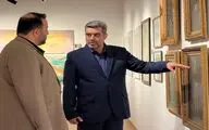 بازدید مدیرعامل بنیاد رودکی‌ از آثار هنرمندان پیشکسوت در فرهنگ سرای نیاوران 