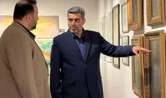 بازدید مدیرعامل بنیاد رودکی‌ از آثار هنرمندان پیشکسوت در فرهنگ سرای نیاوران 