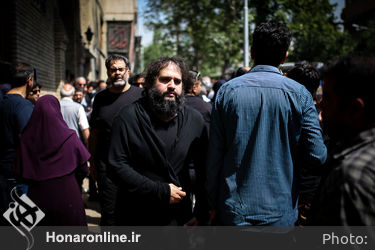 تشییع پیکر ناصر ملک مطیعی در خانه سینما