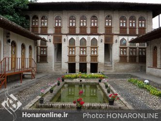 حوض یکی از عناصر معماری ایرانی