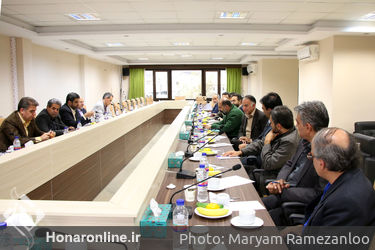نشست کارگروه مشترک همکاری معاونت امور هنری وزارت فرهنگ و ارشاد اسلامی و فرهنگستان هنر