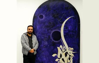 روایت علیرضا روح‌الامینی از نمایشگاه «ر‌ها در پیله‌ها» در گالری بام | انتزاع خط
