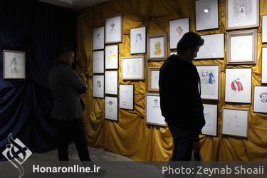 نمایشگاه نقاشی ژان کلود کریر در گالری دستان+2
