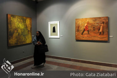 بخش طوبای زرین در دوازدهمین جشنواره هنرهای تجسمی فجر / نقاشی، مجسمه، سرامیک