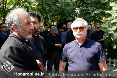 مراسم تشییع و خاکسپاری پیکر « امین تارخ »
