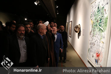 افتتاحیه نهمین جشنواره تجسمی فجر‎ در موزه هنرهای معاصر