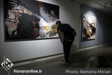 نمایشگاه نقاشی محجوب ظهوریان در گالری ثالث