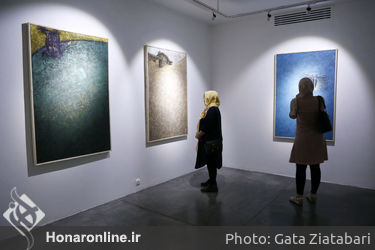 نمایشگاه نقاشی های مرتضی گودرزی دیباج در گالری شیرین