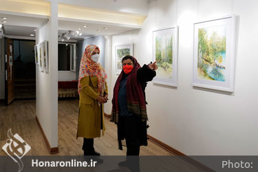 نمایشگاه نقاشی‌های نرگس عباسی در نگارخانه بهارک